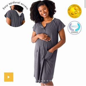 Kindred Bravery Labor and Delivery Gown